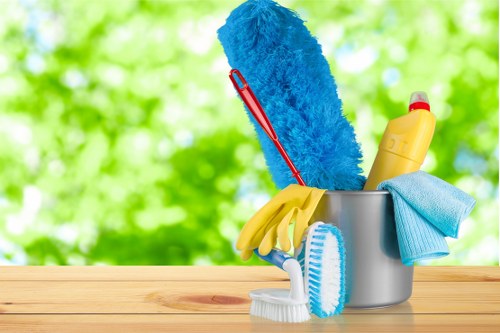 Deep cleaning a Barnes home interior with attention to detail