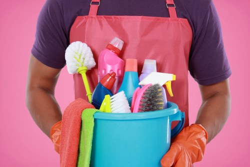 Detailed cleaning process showing Barnes Cleaner quality focus