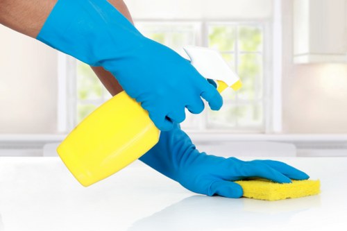 Mattress stain treatment and deep cleaning in a Barnes bedroom