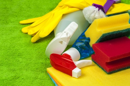 Routine commercial cleaning for a Barnes office interior