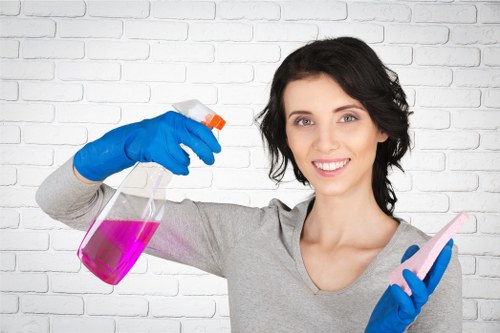 Commercial deep cleaning in Barnes office and workspace