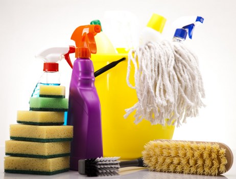 Deep cleaning process for a sofa in a Barnes property