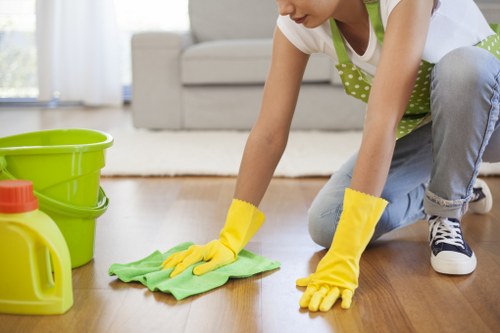 Furniture and household items being cleared from a Barnes home